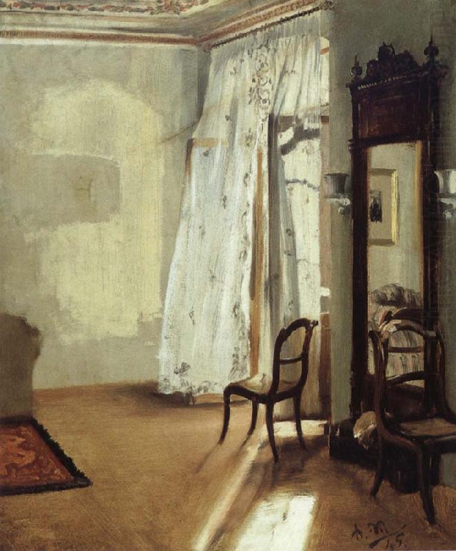 Adolph von Menzel The Balcony Room china oil painting image